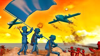 Minecraft  RED VS BLUE ARMY SOLDIERS CHALLENGE [upl. by Eliott532]