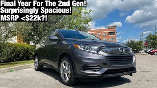 2022 Honda HRV LX TEST DRIVEFULL REVIEW [upl. by Ejrog]