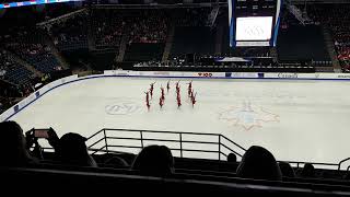 2022 World Synchronized Skating Championship in Hamilton Ontario Canada [upl. by Ytisahc]