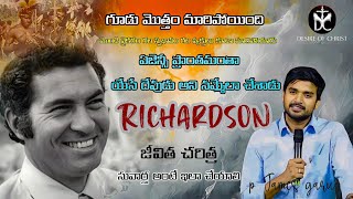 Richardson life history Bible missionarypJamesbro motivation viralvideo desireofchristchannel [upl. by Yrogreg]