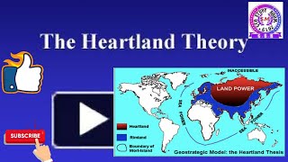 Heartland Theory British geographer  Mackinder [upl. by Kaya704]