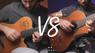 Solo Time Godin vs cheap Acoustic [upl. by Kruger]