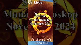 Schütze LIEBE ❤️ Horoskop November 2024 [upl. by Vig]