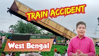 West Bengal Train Accident  BrinBawe News [upl. by Lavena]