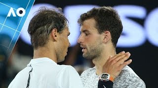 Rafael Nadal v Grigor Dimitrov match highlights SF  Australian Open 2017 [upl. by Naloj]