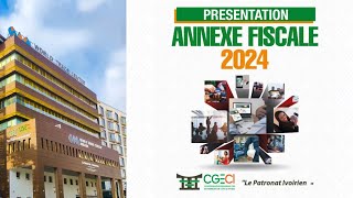 PRESENTATION DE LANNEXE FISCALE 2024 [upl. by Nahallac]