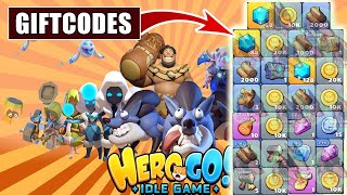 Hero GO amp All 11 Giftcodes  How To Redeem Code  Hero GO Idle Game 11 Codes [upl. by Nemsaj]