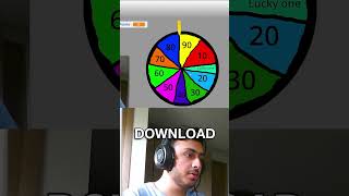 Scratchs Best Spinning Wheel Simulator 🤡 shorts [upl. by Purdy]