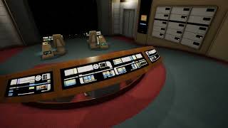 Enterprise D Star Trek Simulation Stage 9 [upl. by Schwartz]