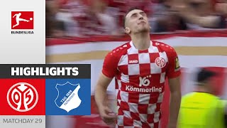 Next Win For Mainz  1 FSV Mainz 05  TSG Hoffenheim 41  Highlights  Matchday 29 – Bundesliga [upl. by Astri]