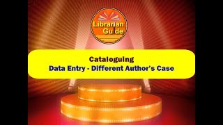 Day 9  Data Entry  Different Authors Case [upl. by Daeriam]