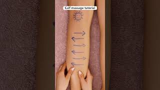 calf muscle relax massage calf calfpain calfrelax ayurvedictreatment massagetherapy [upl. by Mickey]