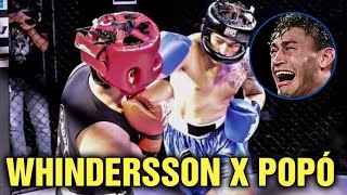 NOCAUTE Whindersson nunes VS Popó  Boxe [upl. by Milburn287]