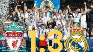 HIGHLIGHT Real Madrid 31 Liverpool ucl final 2018 4k [upl. by Nimsaj]