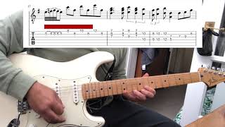 Whiskey in the Jar  Solo with tabs amp sheet music  MetallicaThin Lizzy [upl. by Moselle]