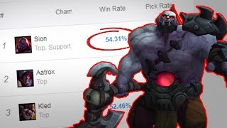 What we can learn from OP Sion and the weird nerf that fixed him [upl. by Ara101]