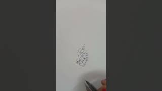 Ornamental art 🎨🎨art shortsvideo drawing ornamental [upl. by Dannica]