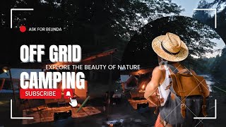 🏕 Camping without power Completely off grid💥 camping [upl. by Enaile]