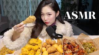 야밤에 시청 금지🚫화채걸의 치킨 5종 먹방 ASMR [upl. by Retepnhoj]