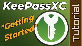 Getting Started w KeePassXC [upl. by Ttergram]