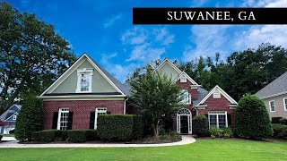 MUST SEE BEAUTIFUL 4 SIDED BRICK HOME FOR SALE IN SUWANEE GA  4 Bedrooms  25 bathrooms [upl. by Ecnaiva]