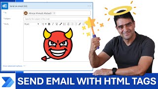 Why is HTML body messed up in Power Automate send email v2 [upl. by Deehahs103]