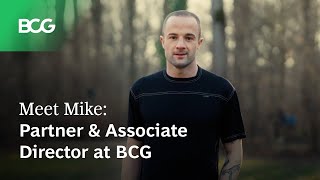 Meet Mike A DayintheLife of a BCG Partner and Associate Director [upl. by Erine]