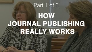 A journal editor and a publisher talk about how journal publishing really works [upl. by Aram]