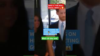 SUSSED IT REASON WHY MEGHAN ALWAYS RUSHES IN FRONT OF PRINCE HARRY TO GREET FIRST catherinefyp [upl. by Smeaj]