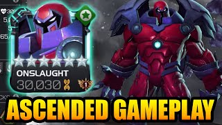 Ascended Onslaught Gameplay  A NEW MUTANT GOD  Marvel Contest Of Champions [upl. by Montanez305]