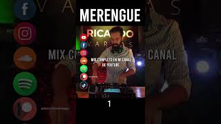 Merengue Mix 1  Parte 1 merenguemix merengueclasico ricardovargasdj [upl. by Airdnaid]