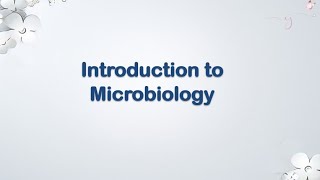 1 Introduction to Microbiology Part 1 🧬💜 [upl. by Natehc]