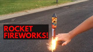 LIGHTING FIREWORKS ROCKETS BEFORE THE 4TH OF JULY  Lighting Fireworks [upl. by Volpe289]