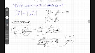 Coefficiente binomiale [upl. by Aihsar628]