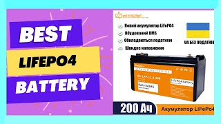 12V 200Ah 24v 48v 100Ah Lifepo4 Battery Review [upl. by Herrle]