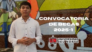 Convocatoria becas Uninorte 20251  Samuel Consuegra [upl. by Eillo]