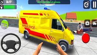 Ambulance Simulators Rescue Missions  Ambulance station Game play  Android Gameplay 2025 [upl. by Colas]