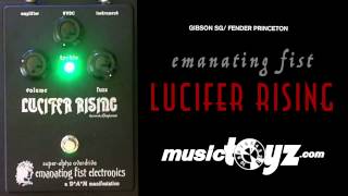 Emanating Fist Electronics Lucifer Rising Guitar Fuzz Pedal [upl. by Haswell741]