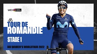 2022 UCIWWT Tour de Romandie  Stage 1 [upl. by Easter335]