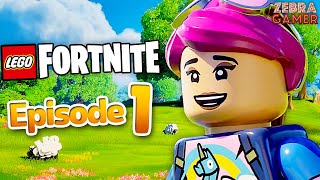 LEGO Fortnite Gameplay Walkthrough Part 1  FORTNITE  LEGO Building and Exploring [upl. by Aldas]