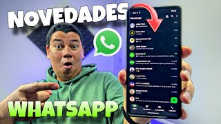 🔥Estas son NOVEDADES de WHATSAPP para esta SEMANA 🚀whatsapp whatsappstatus 2024 [upl. by Patman]