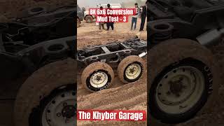 BK 6x6 Conversion Mud Test 3 The Khyber Garage [upl. by Macnamara]