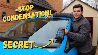 CONDENSATION IN YOUR VAN How To Stop Windows From Condensation [upl. by Orips280]