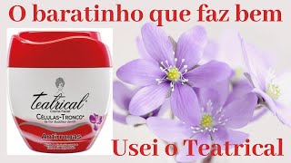 Teatrical antiantirugas creme para o rosto [upl. by Einohpets]