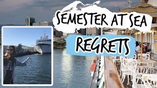 Semester at Sea  REGRETS and What I Wish I Did Differently [upl. by Yerg]