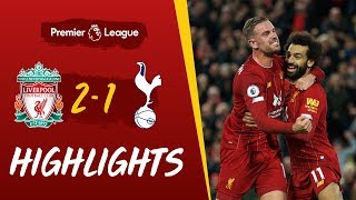 Liverpool 21 Spurs  Late Salah penalty wins it for Reds  Highlights [upl. by Weirick2]