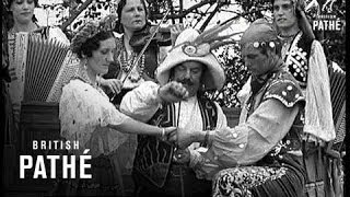 A Romany Wedding On Yorkshire Moors 1937 [upl. by Jewett]