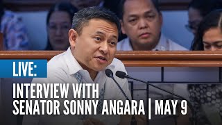 LIVE Interview with Senator Sonny Angara  May 9 [upl. by Shara]