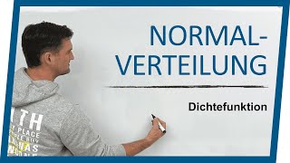 NormalverteilungDichtefunktion  Mathe by Daniel Jung [upl. by Yenterb569]