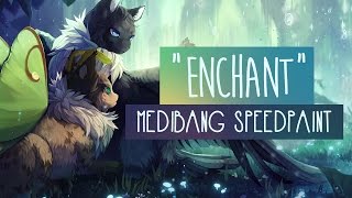 Enchant  SPEEDPAINT  Medibang Paint Pro [upl. by Fanestil304]